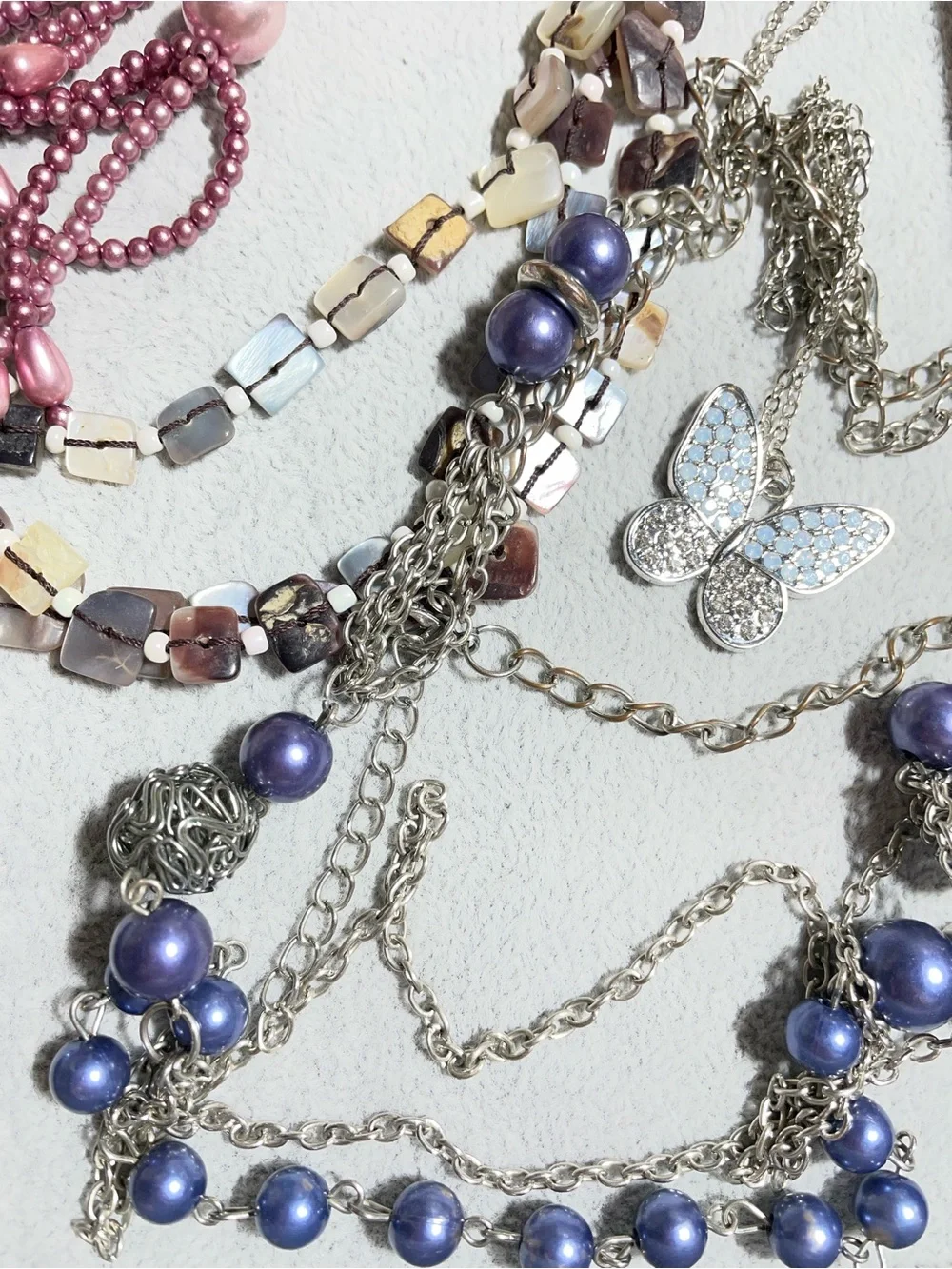 Fashion Jewelry purple pink